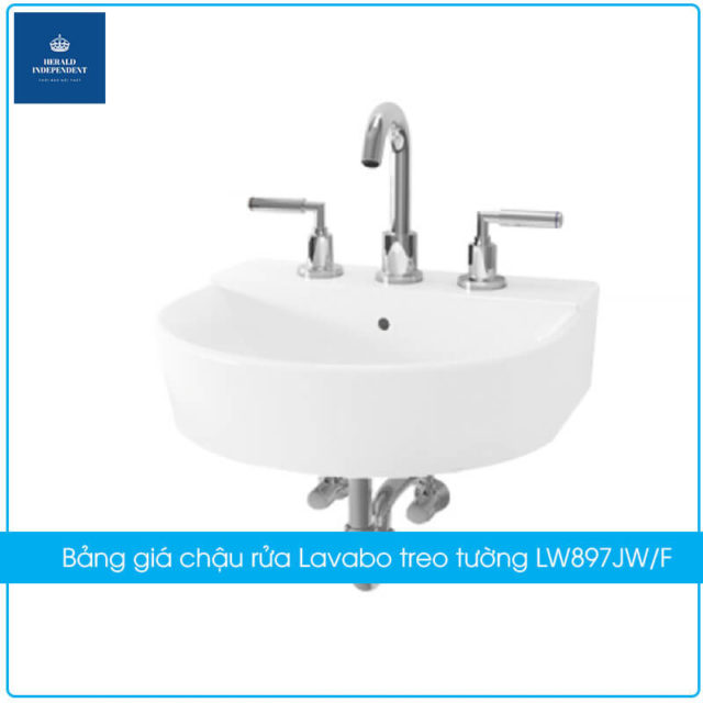 Bảng giá chậu rửa Lavabo treo tường LW897JW-F