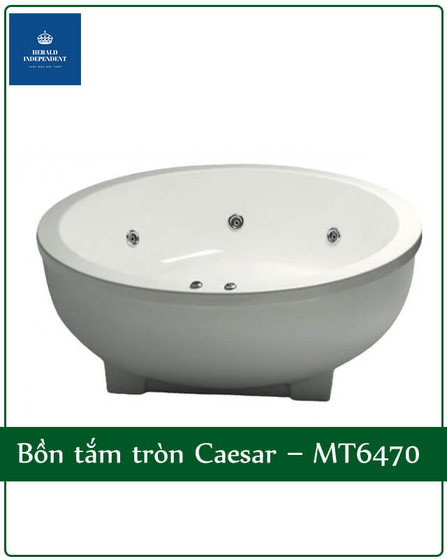 Bồn tắm tròn Caesar – MT6470