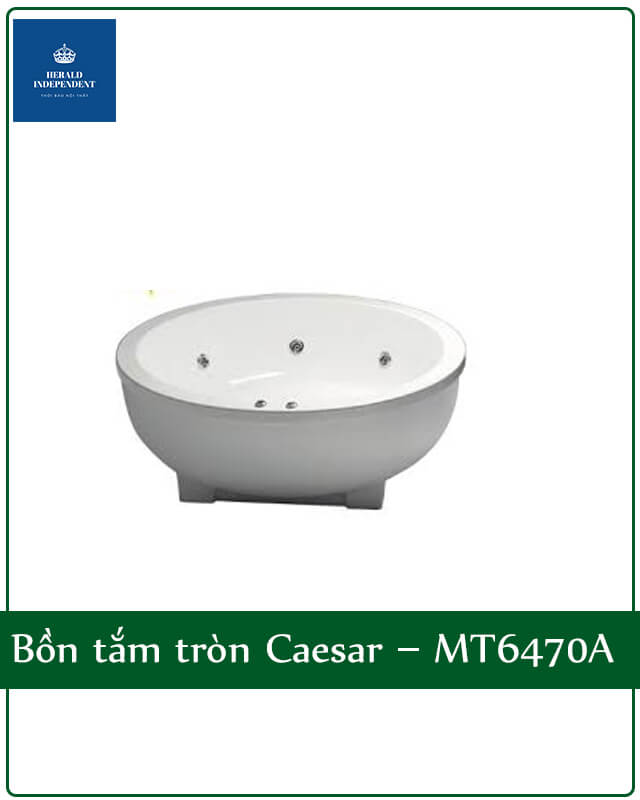 Bồn tắm tròn Caesar – MT6470A