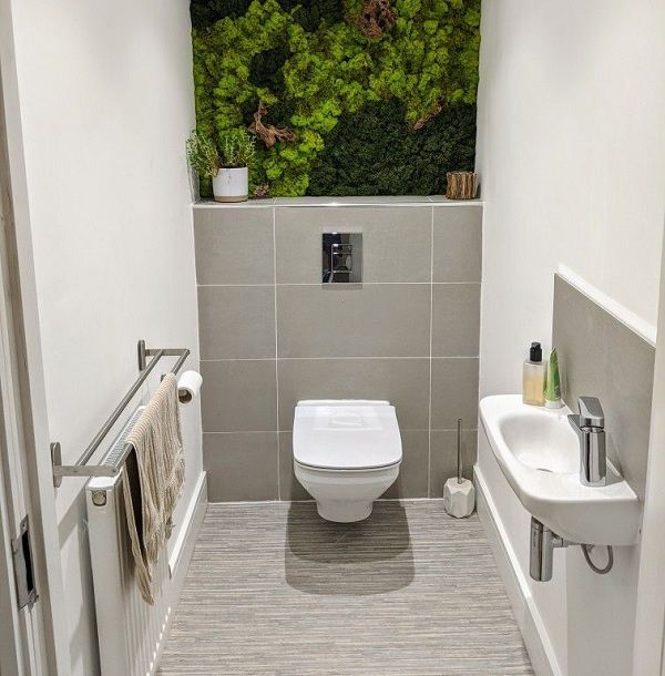 Nhà vệ sinh nhỏ gọn tiết kiệm không gian