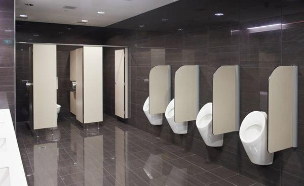 Thiết kế nhà vệ sinh cỡ lớn, nhà vệ sinh công cộng thường thấy
