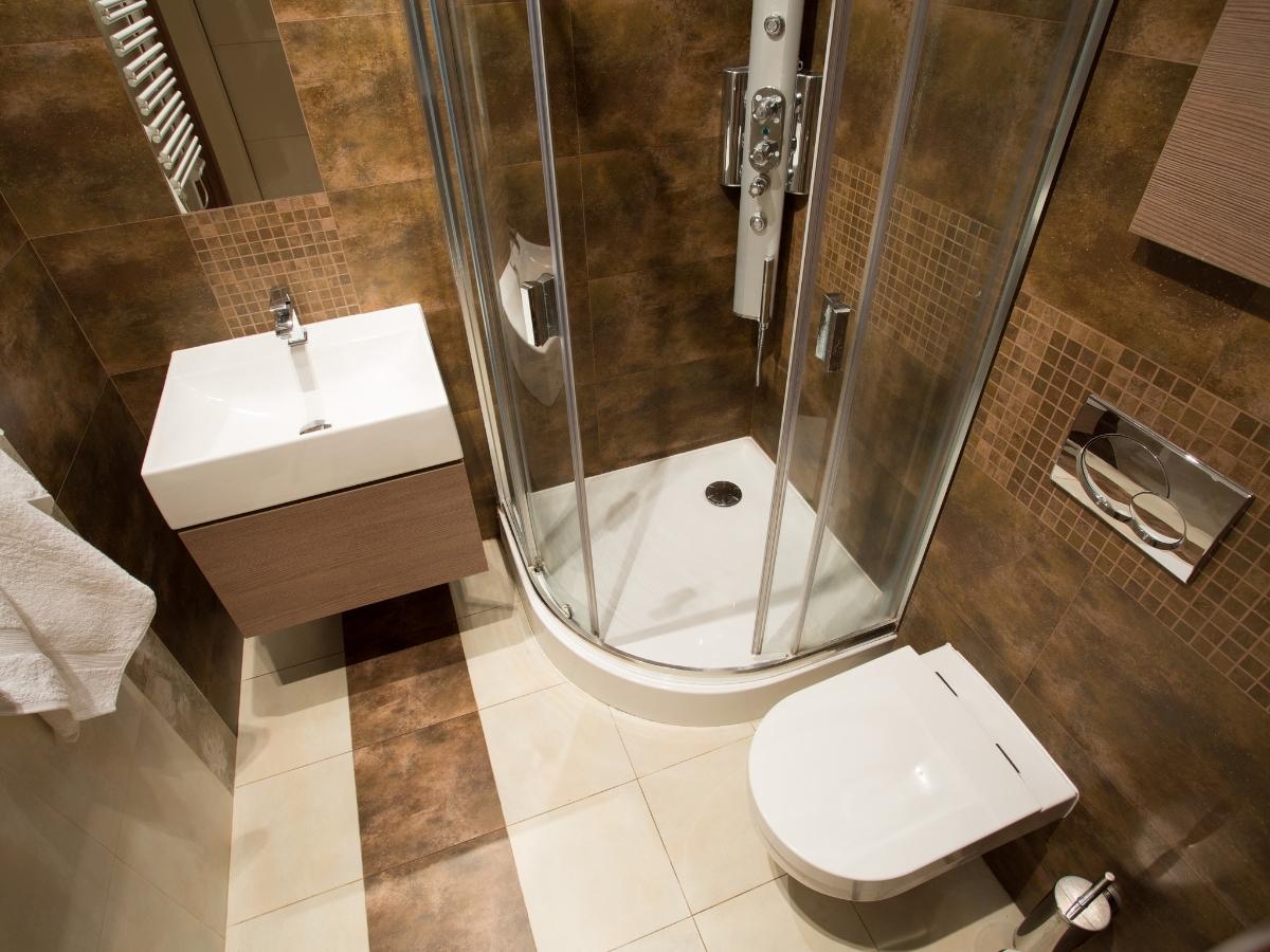 Mẫu thiết kế phòng tắm nhỏ 1m2 theo phong cách sang trọng