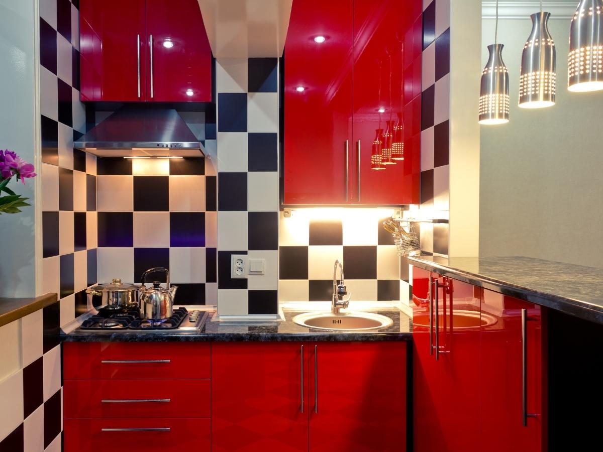 Bên cạnh tính năng cấp sáng, hệ thống đèn còn nâng cao tính thẩm mỹ cho căn bếp
