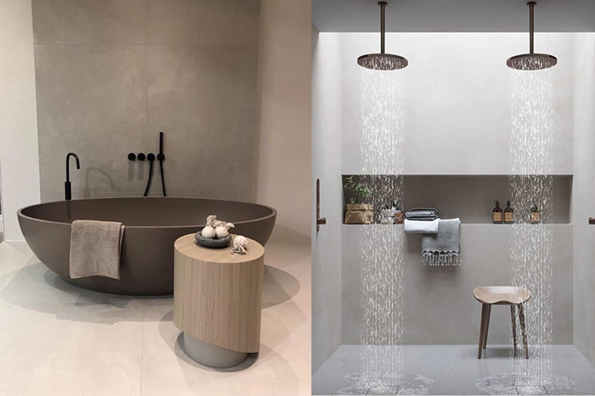 Xu hướng thiết kế phòng tắm hiện đại với phong cách tối giản